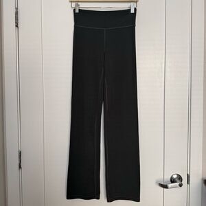 Athleta Ultra High Rise Elation Straight Leg Pant 2.0 Shadow Grey Sz S #769062